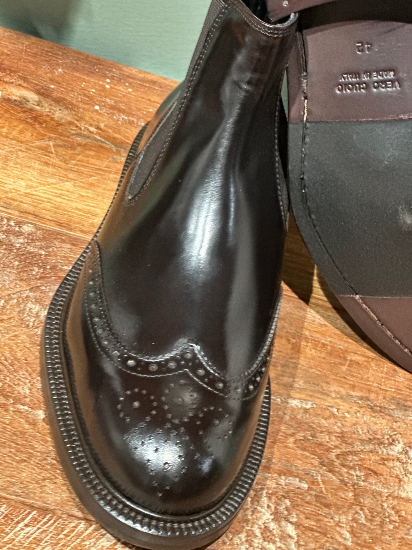 Beatles Crisci per snobs in cordovan testa di moro