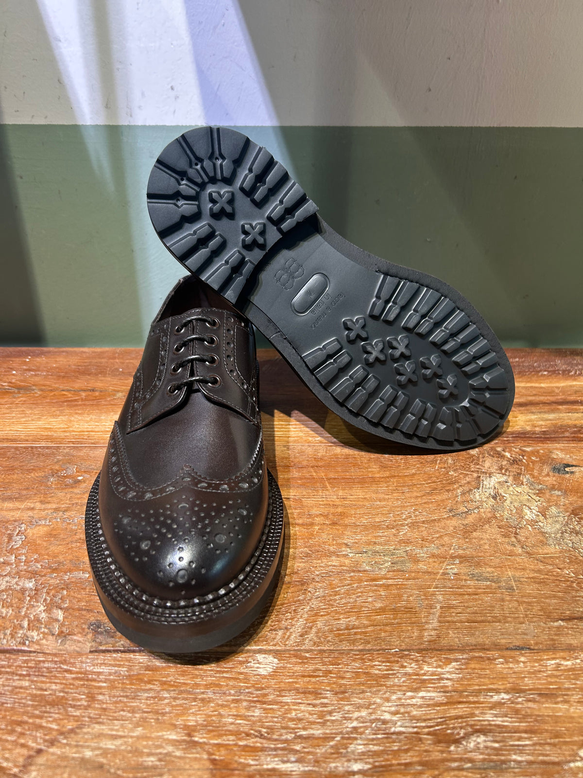 Green George derby coda di rondine