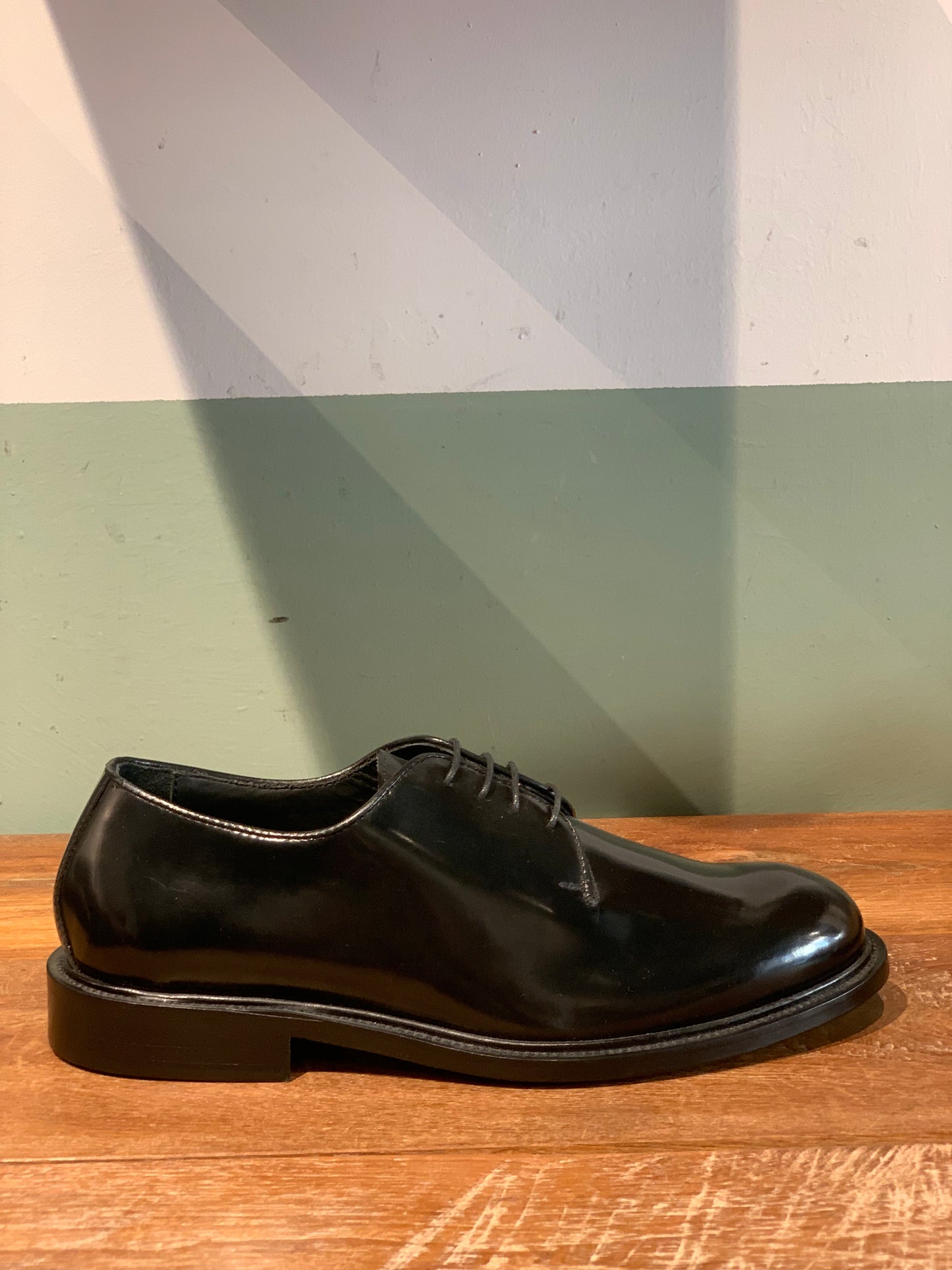 Derby Crisci per snobs pelle cordovan nero