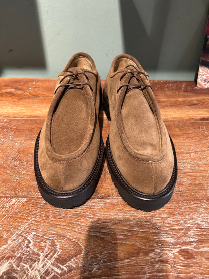 Derby Crisci per snobs norvegese allacciata color noce