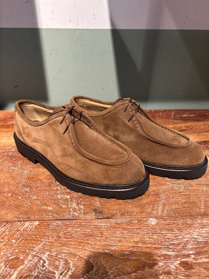 Derby Crisci per snobs norvegese allacciata color noce