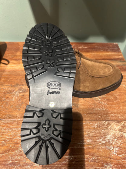 Derby Crisci per snobs norvegese allacciata color noce