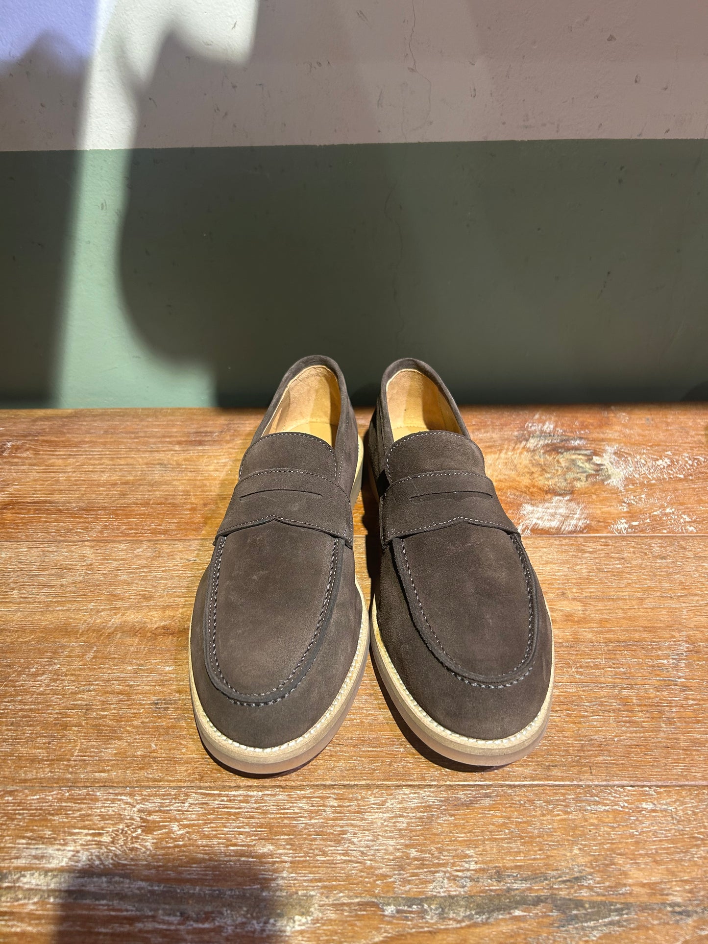 Mocassino para marrone