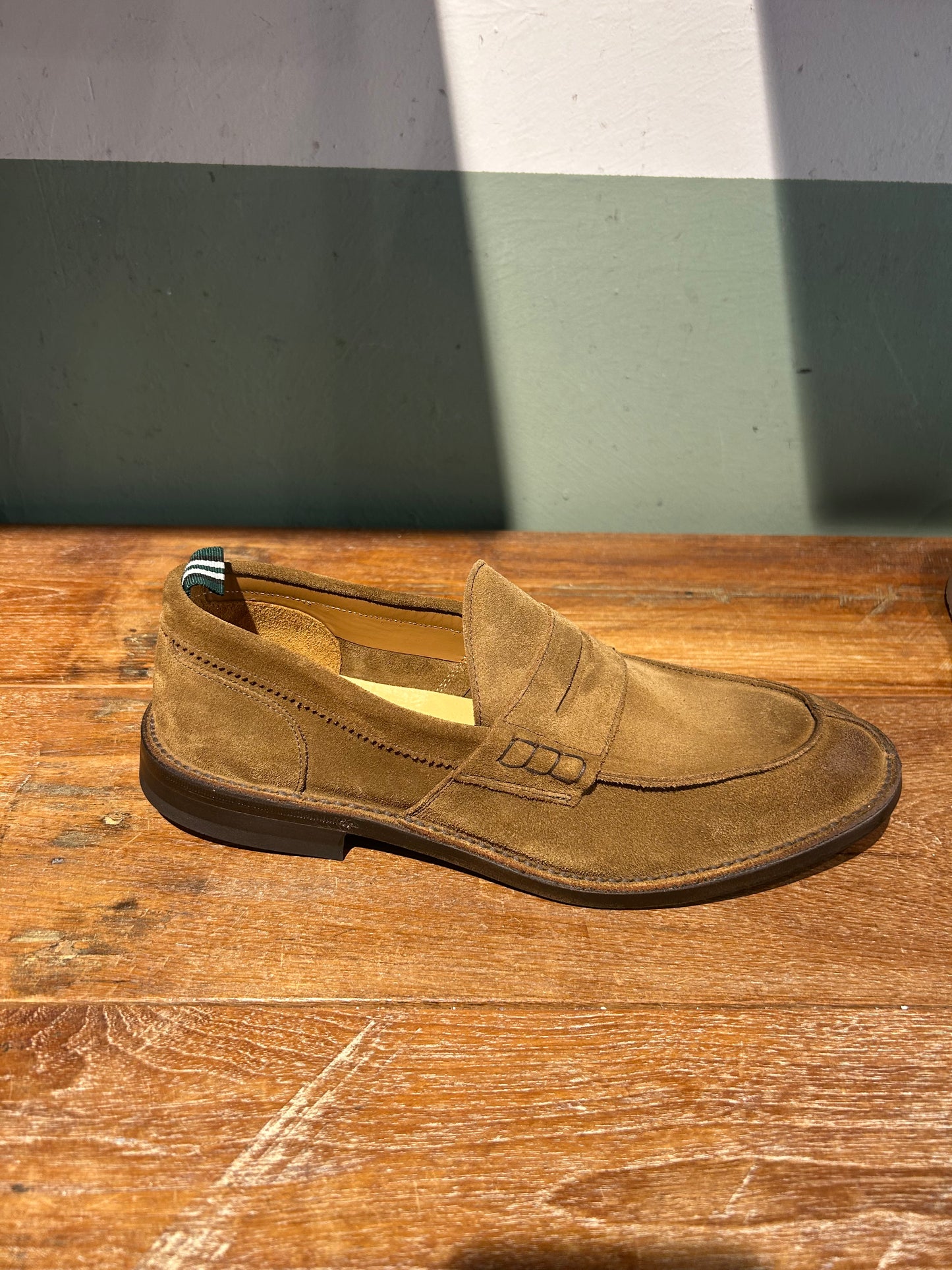 Mocassino Green George camoscio invecchiato