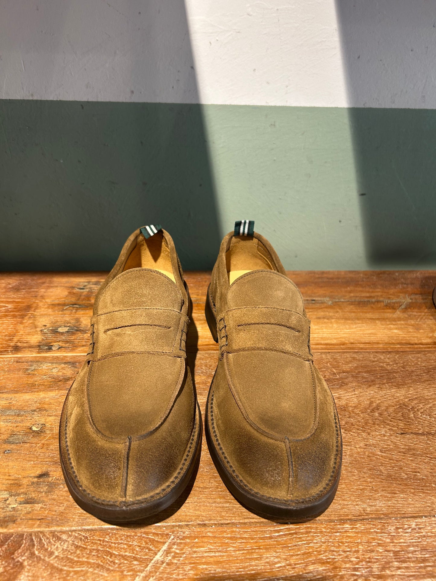 Mocassino Green George camoscio invecchiato