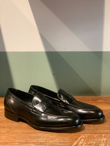 Mocassino cordovan nero